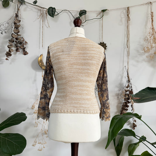 Knit mesh top - size M