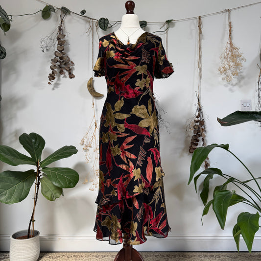 Devore dress - size M