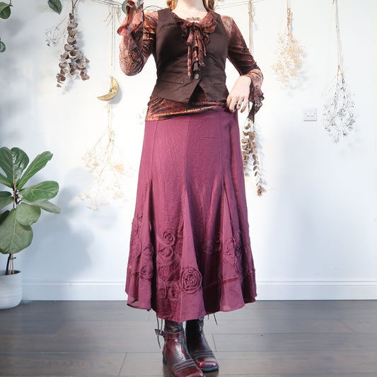 Purple skirt - size L