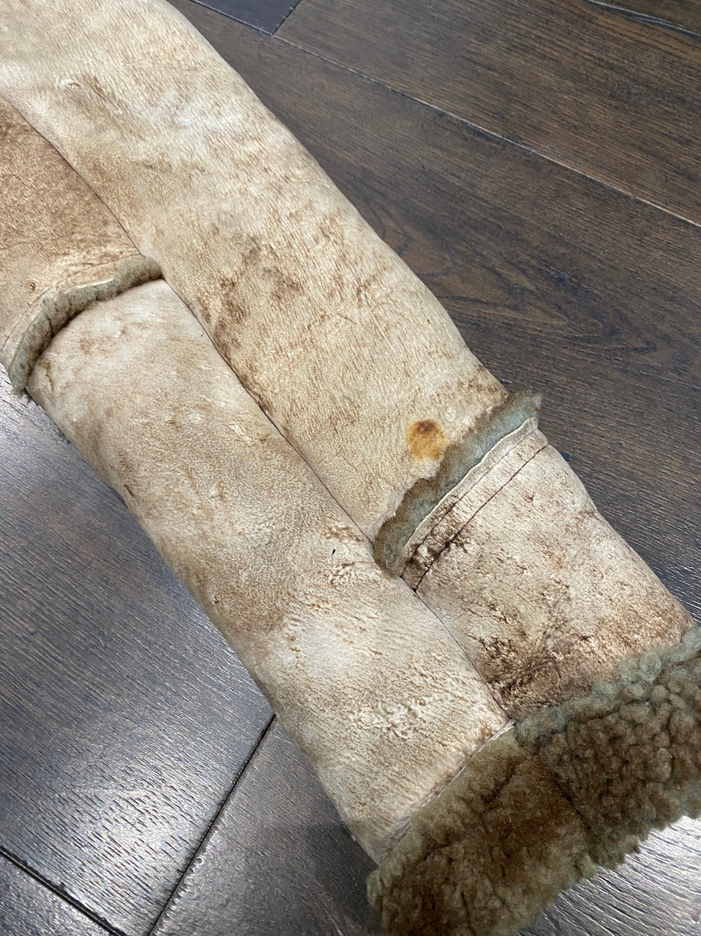 Sheepskin coat - size XL