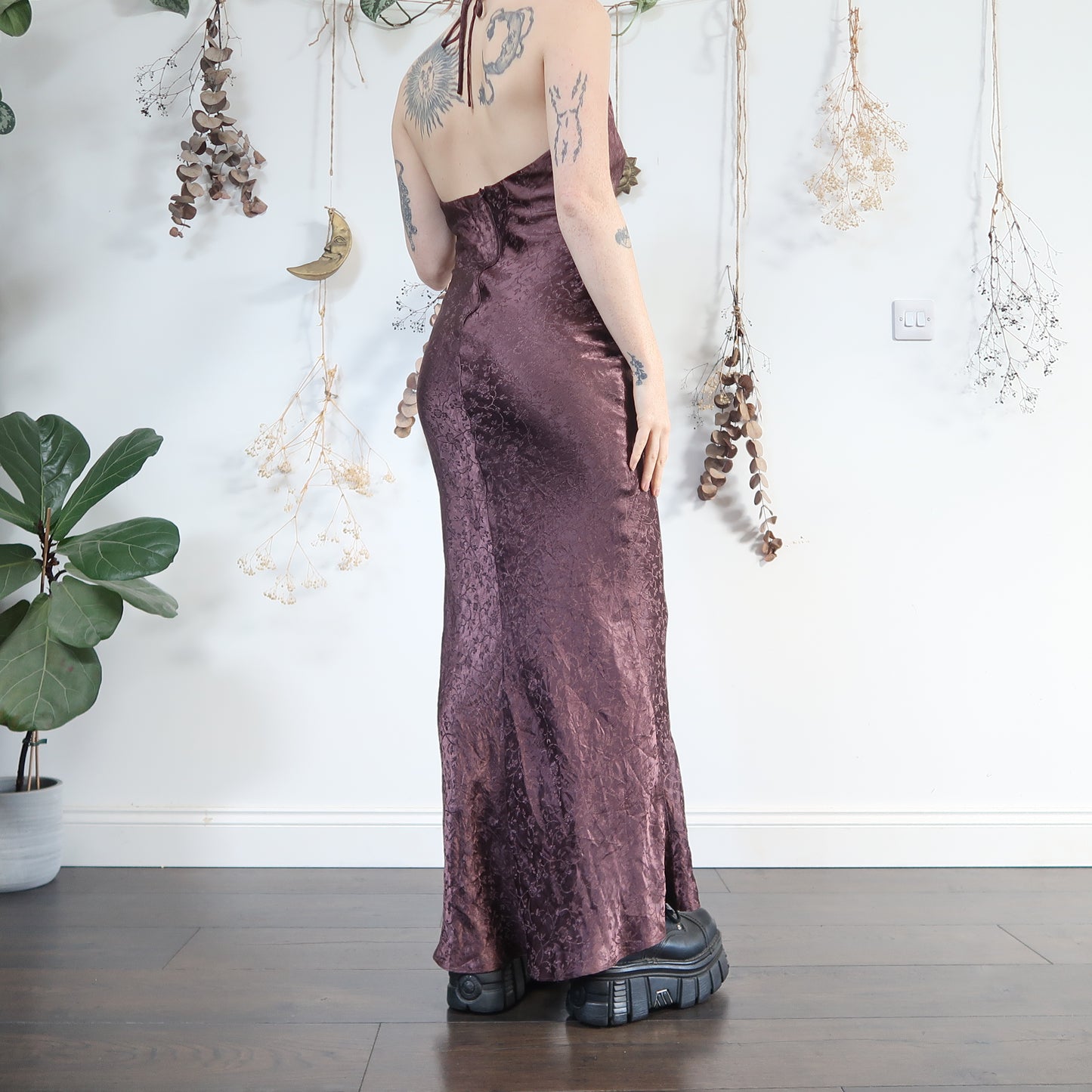 Halter gown - size S