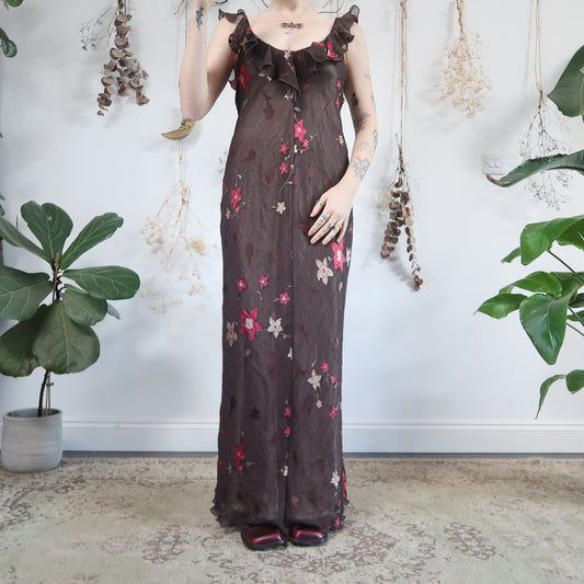 Floral occassion dress - size S