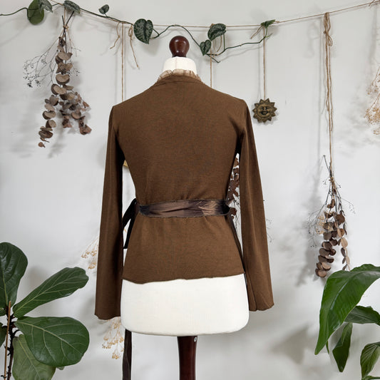 Wrap blouse - size S/M