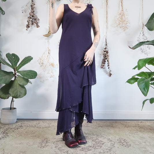 Purple dress - size L