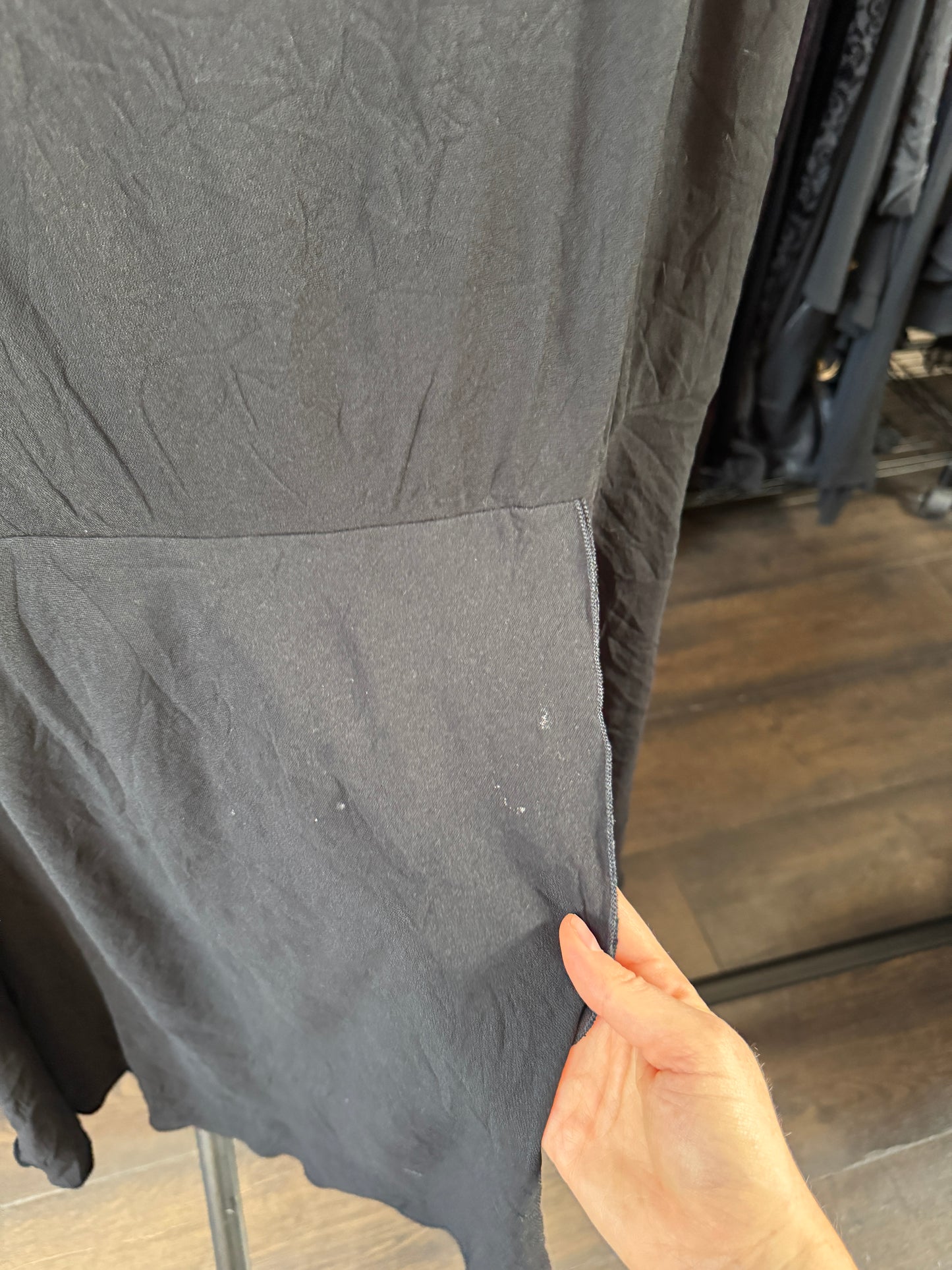 Black maxi skirt - size M/L