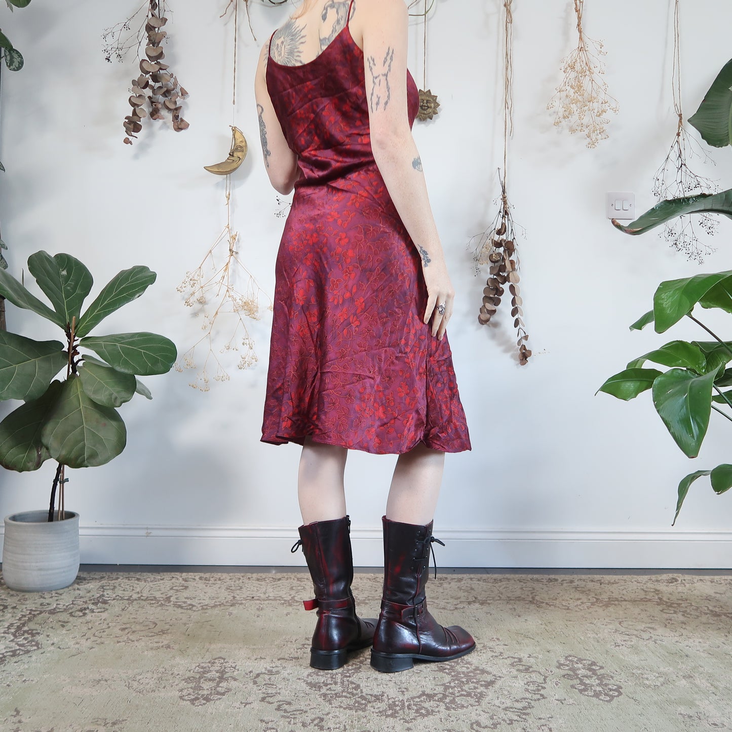 Silk dress - size S/M