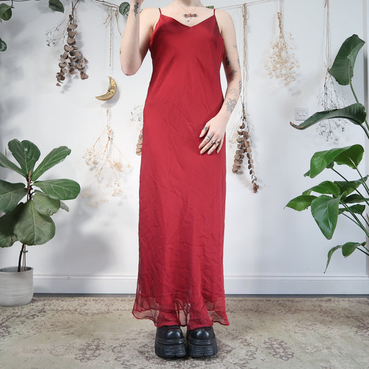 Red occassion dress - size L