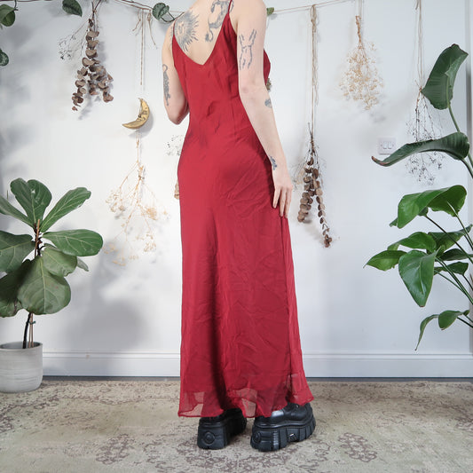 Red occassion dress - size L