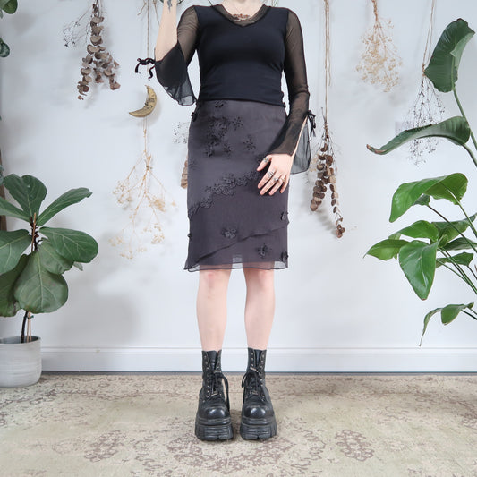 Slate midi skirt - size XS/S