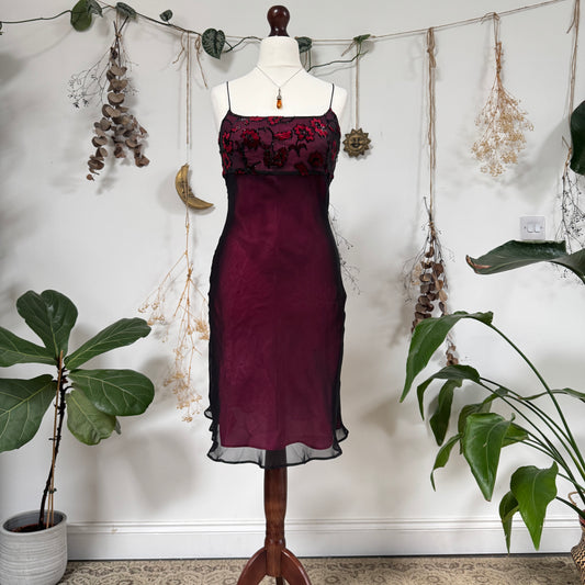 Whimsigoth midi dress - size M