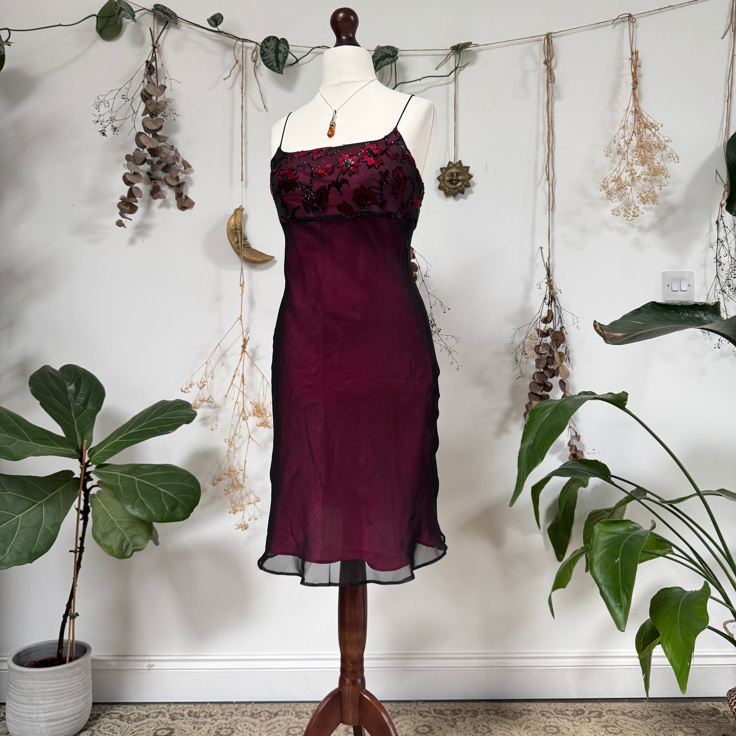 Whimsigoth midi dress - size M