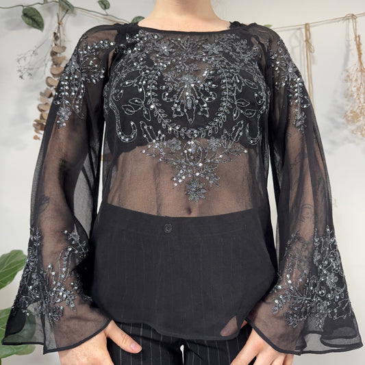 Black blouse - size M