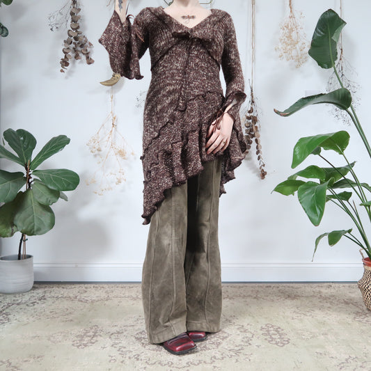 Earthy knit dress - size M
