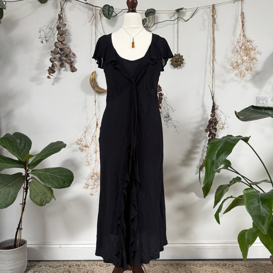 Black flowy dress - size M