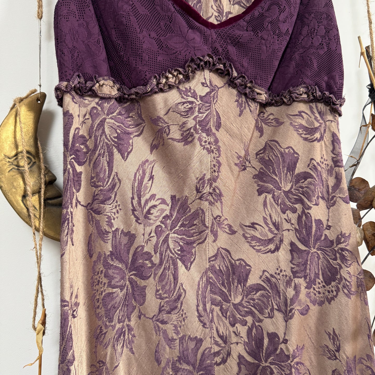 Purple whimsical dress - size S