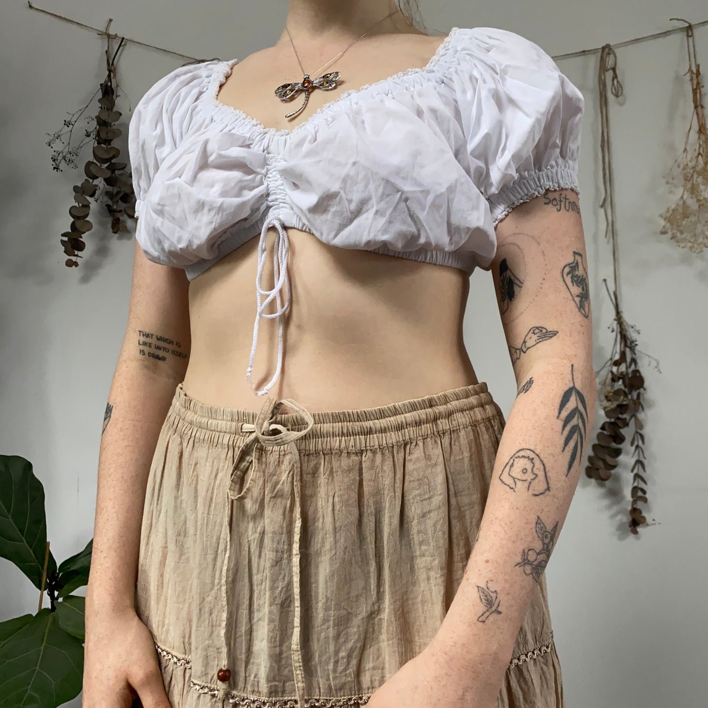 Dirndl blouse - size L