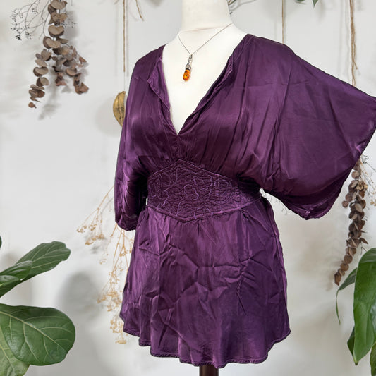 Purple blouse - size M