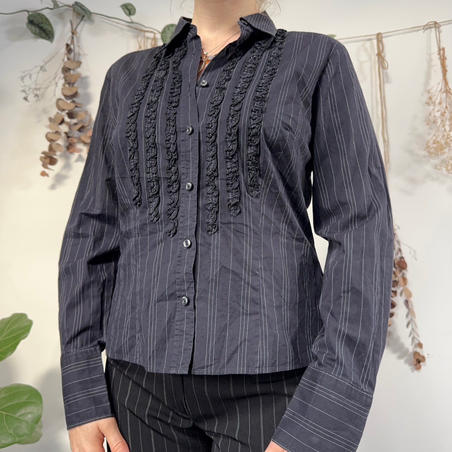 Pinstripe shirt - size L
