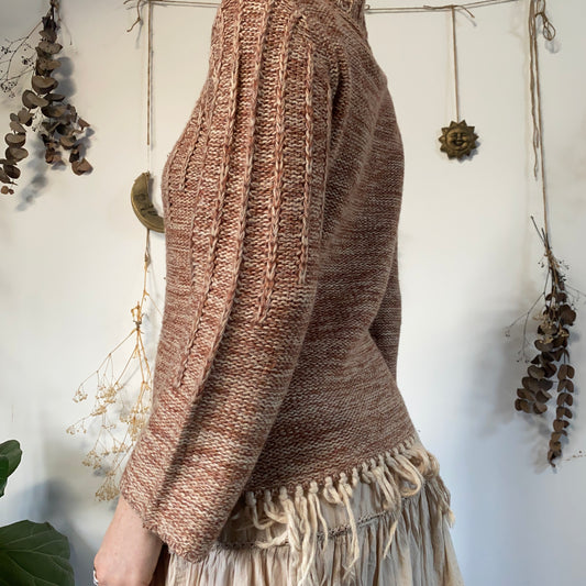 Roll neck jumper - size M