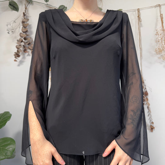 Black blouse - size M