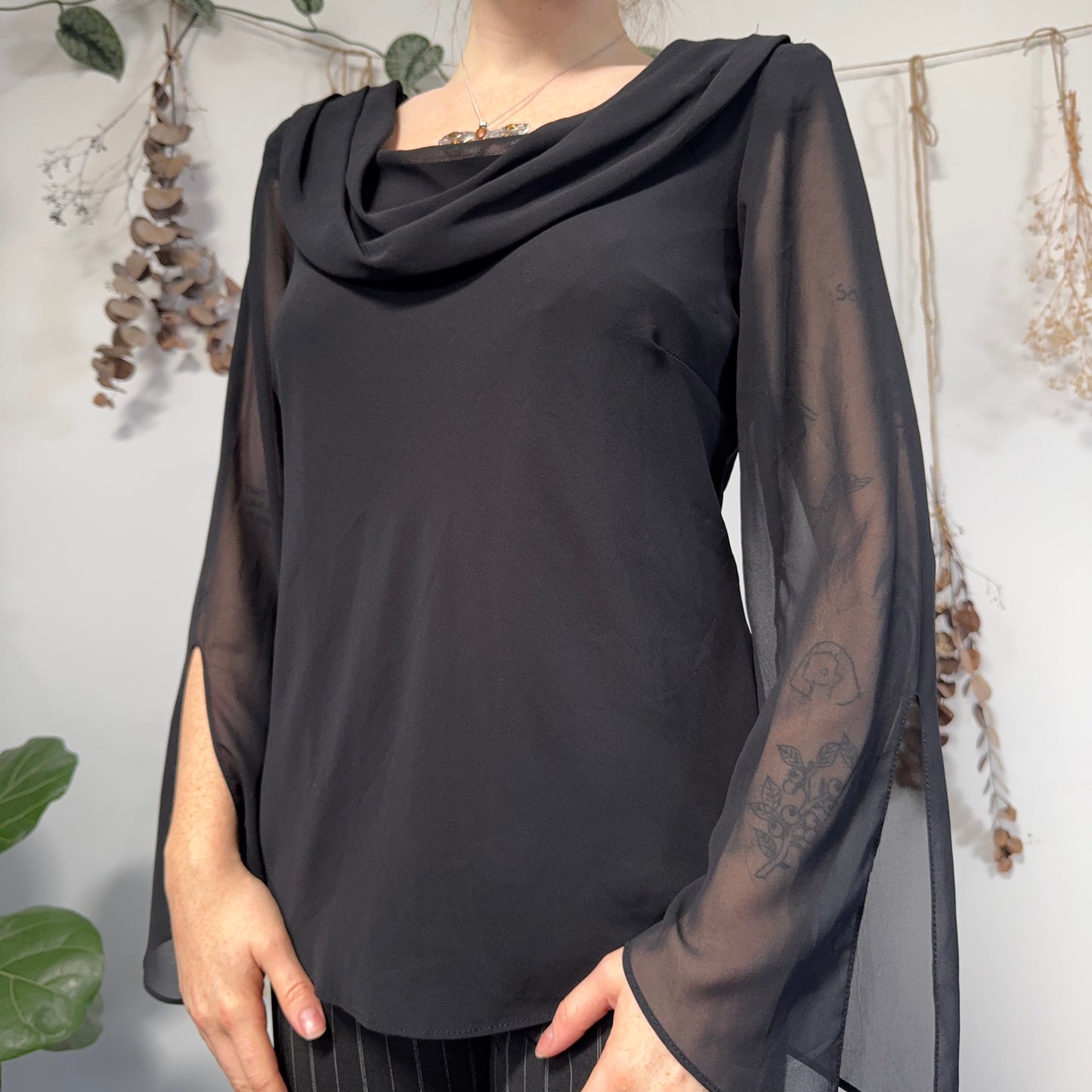 Black blouse - size M