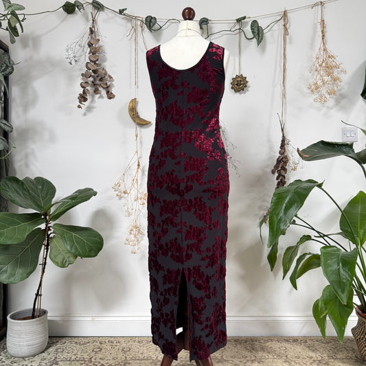 Velvet dress - size M