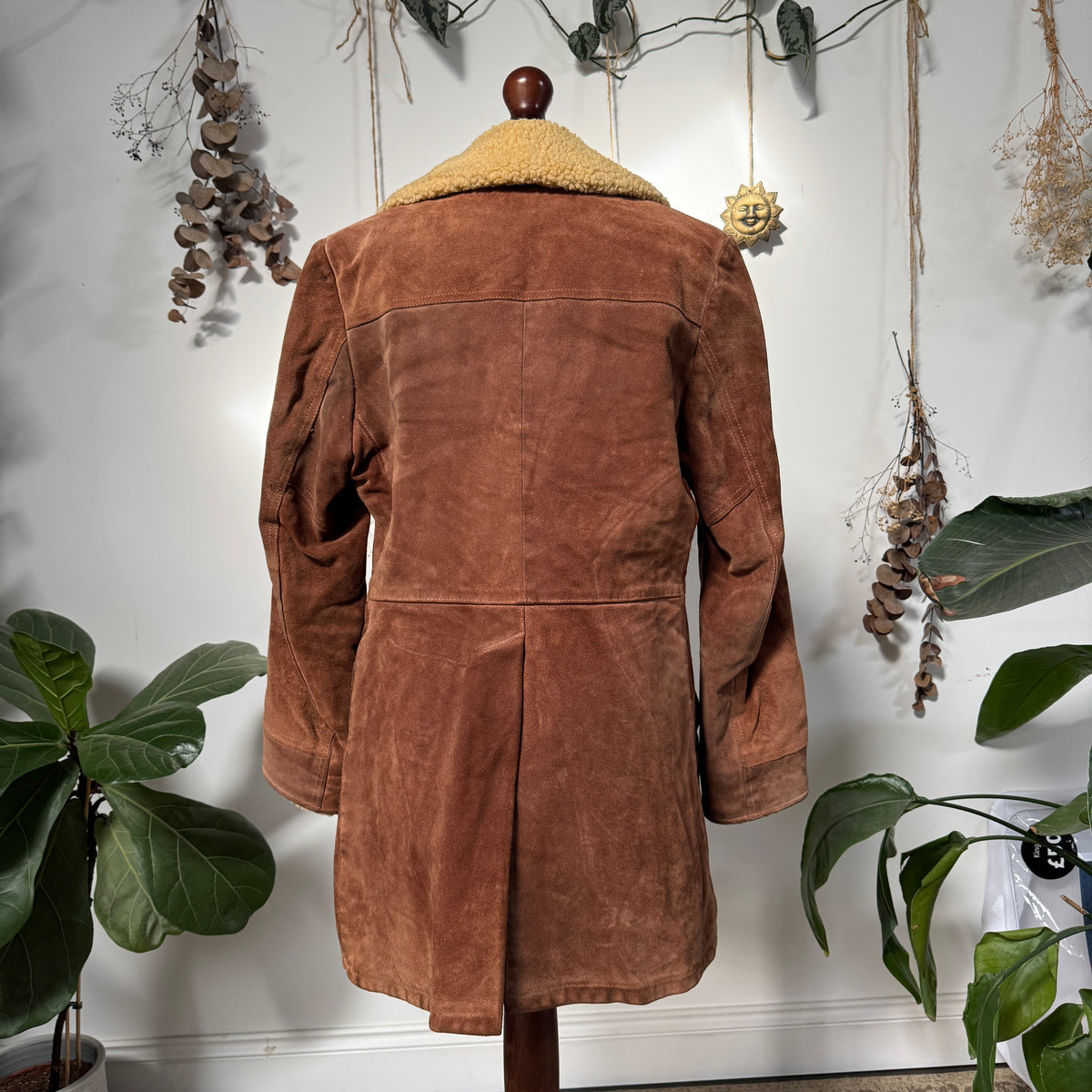 Sheepskin coat - size L