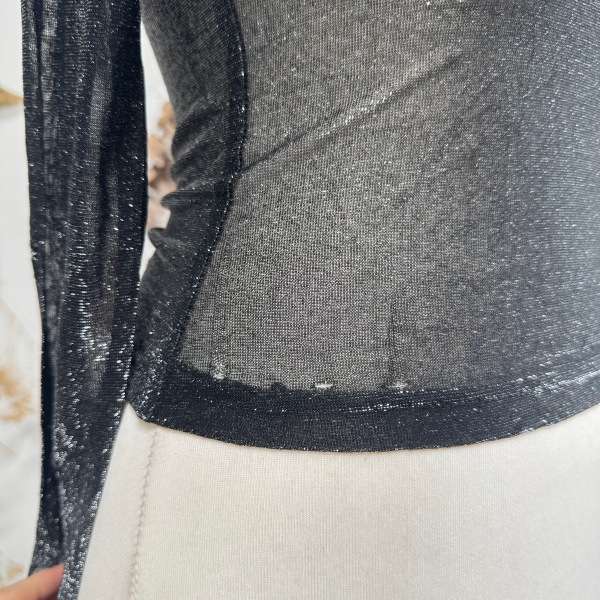Sparkle top - size M