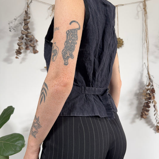 Pinstripe waistcoat - size M/L