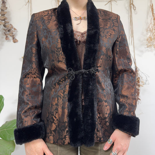 Copper smoking jacket - size S/M