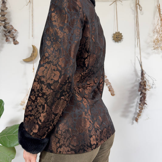 Copper smoking jacket - size S/M