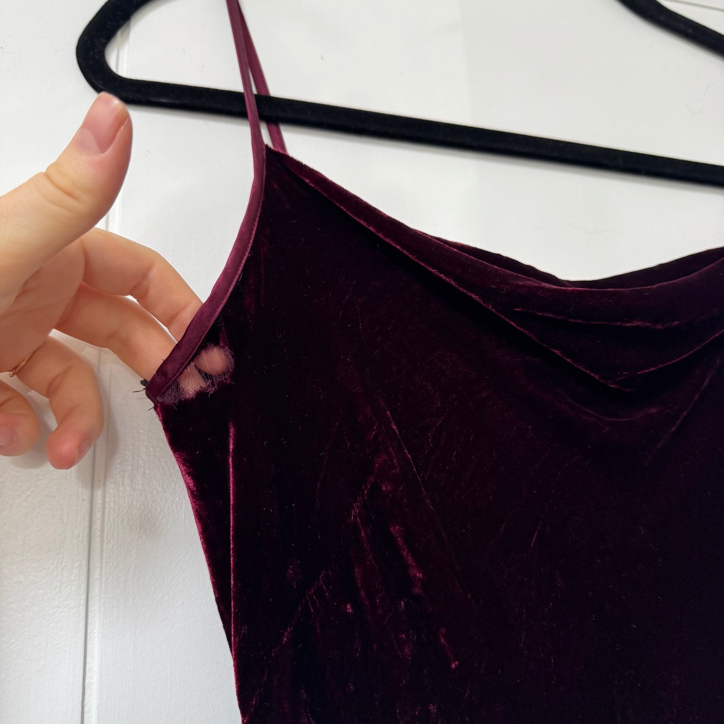 Velvet dress - size S