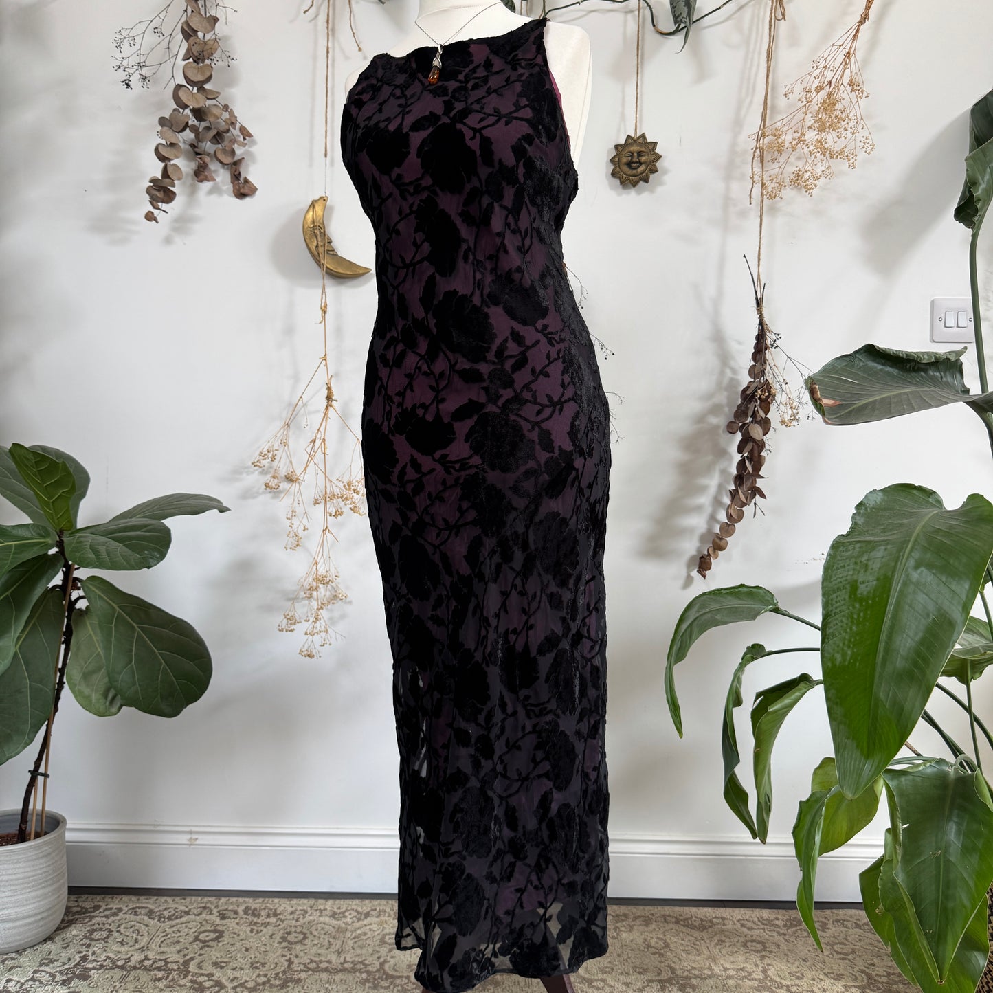 Velvet dress - size M