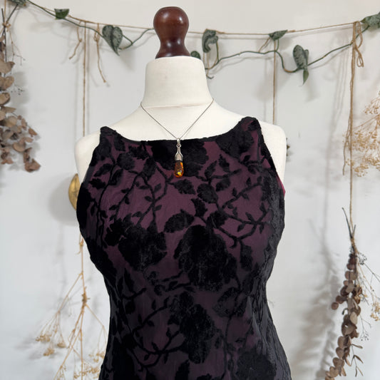 Velvet dress - size M