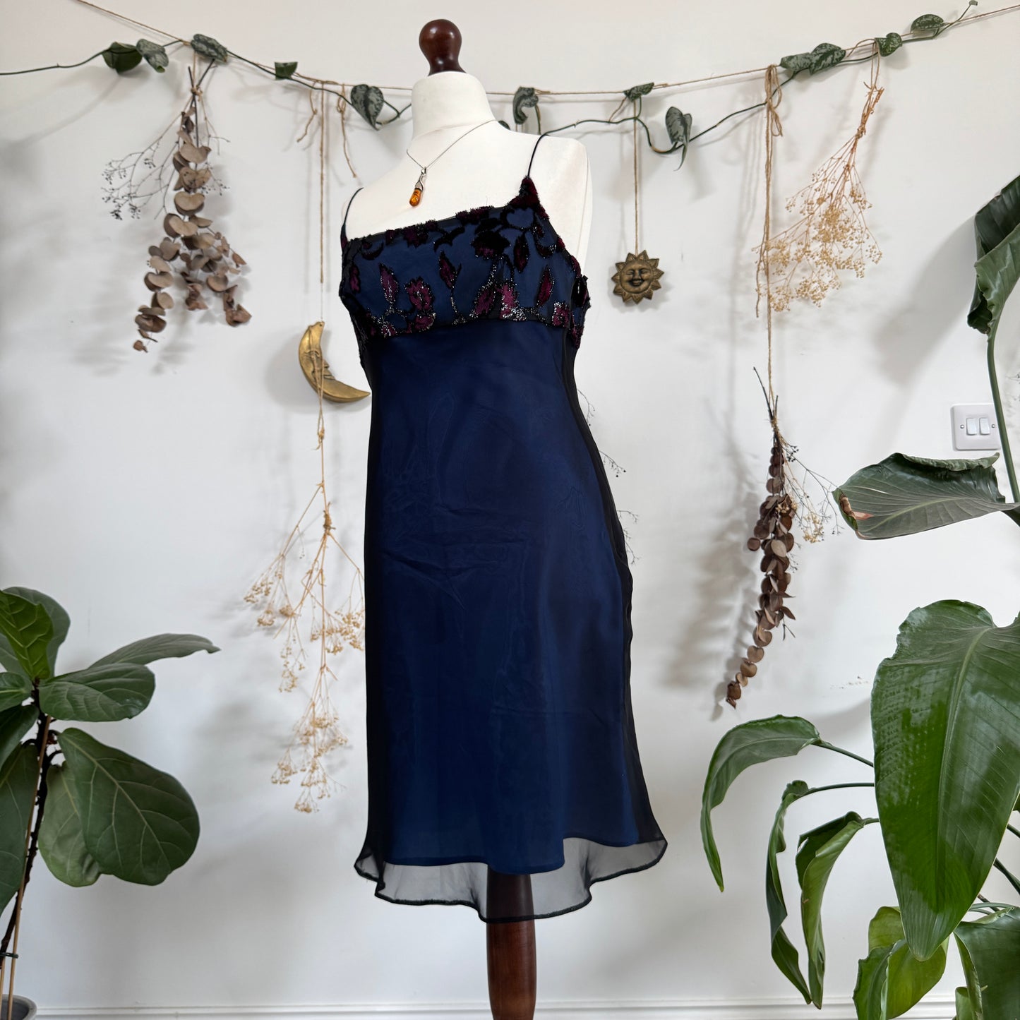 Midnight blue dress - size M