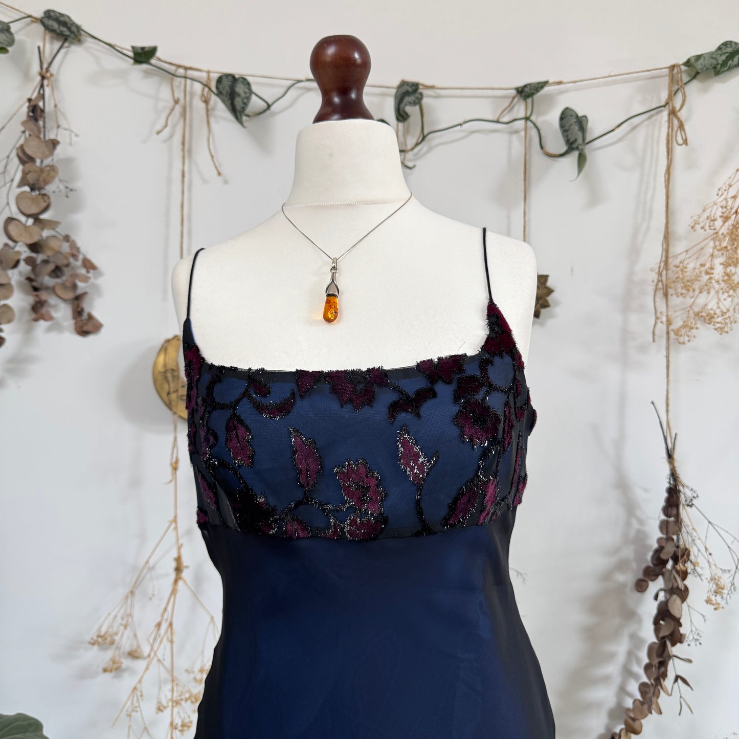 Midnight blue dress - size M