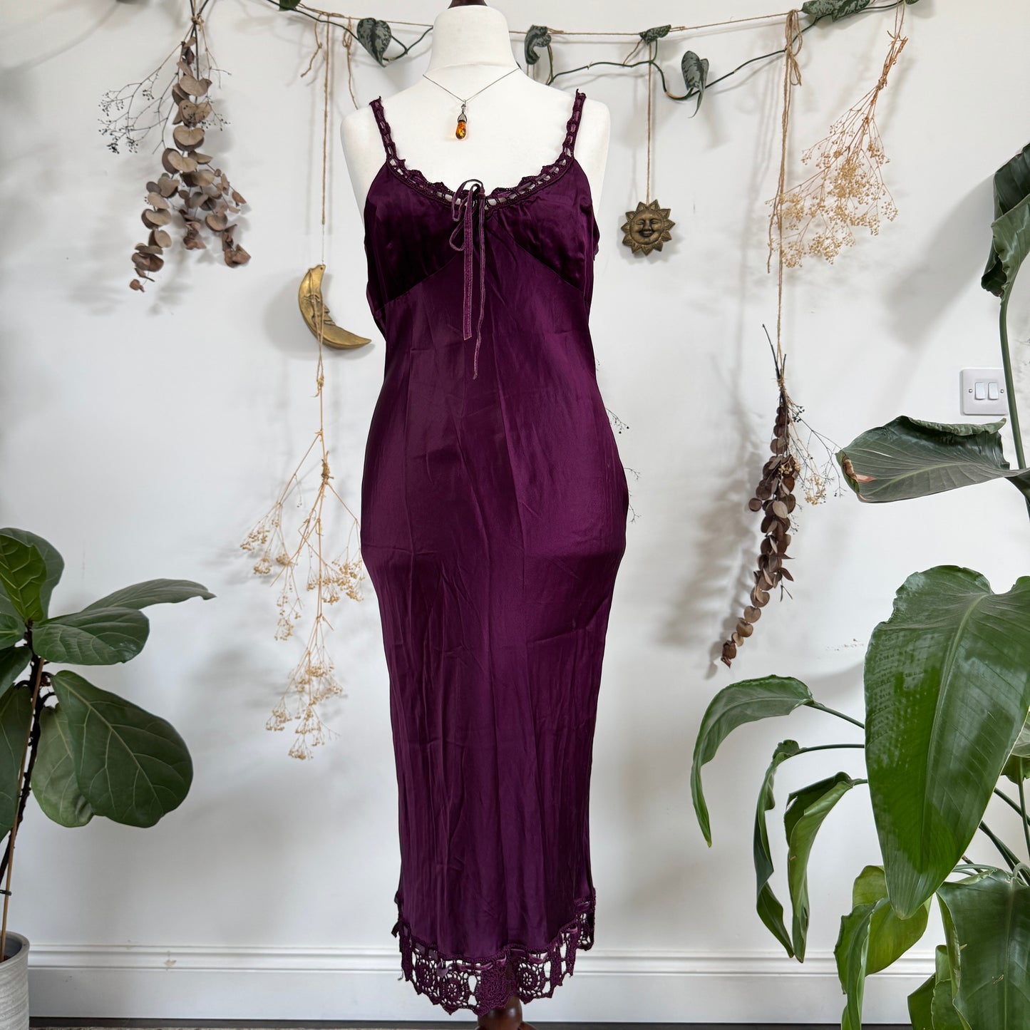 Purple dress - size M