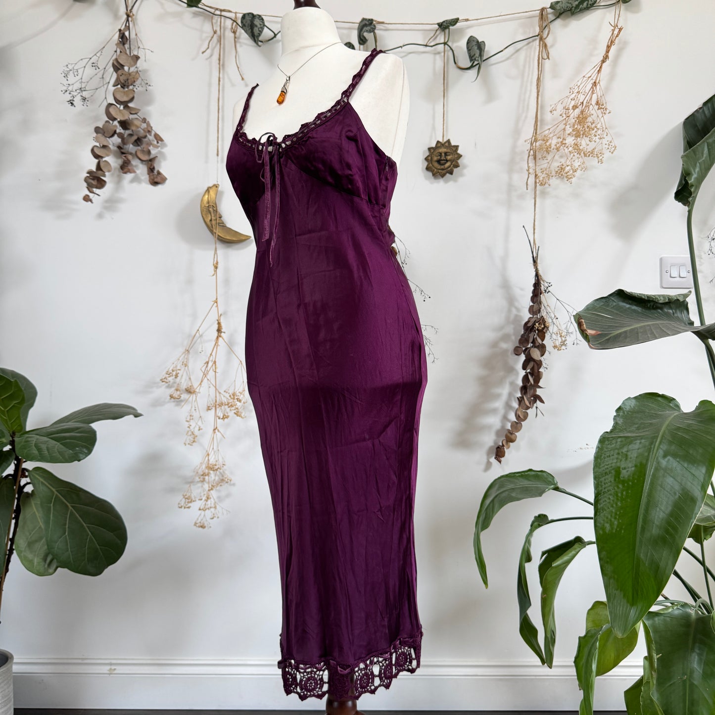 Purple dress - size M
