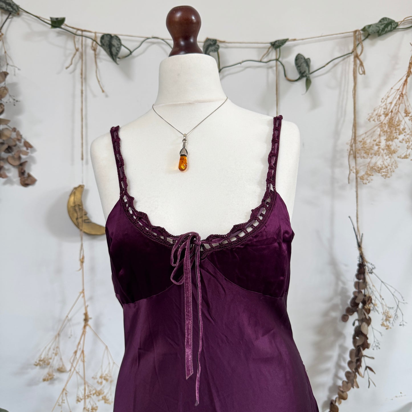 Purple dress - size M