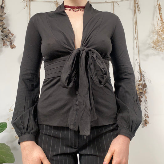 Black blouse - size M