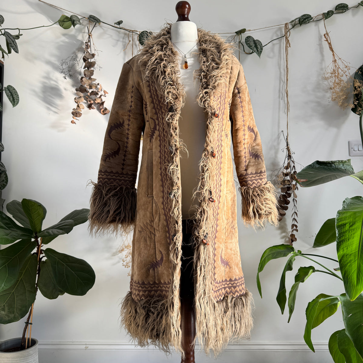 Afghan coat - size M