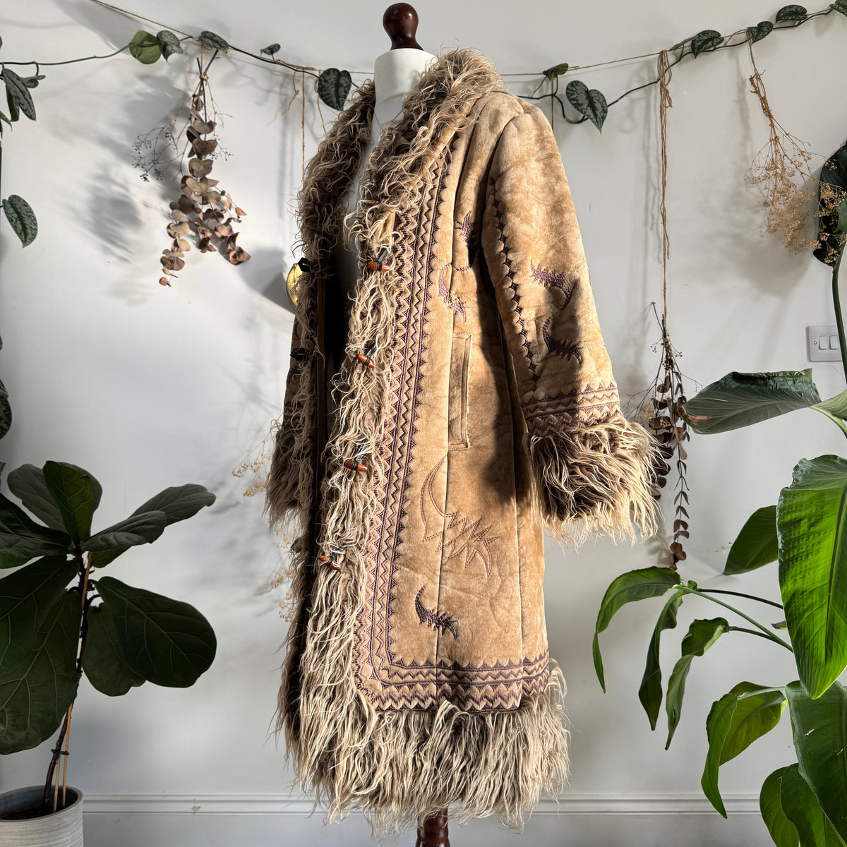 Afghan coat - size M