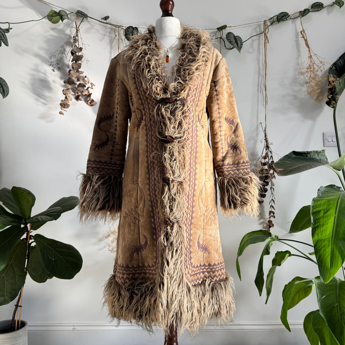 Afghan coat - size M