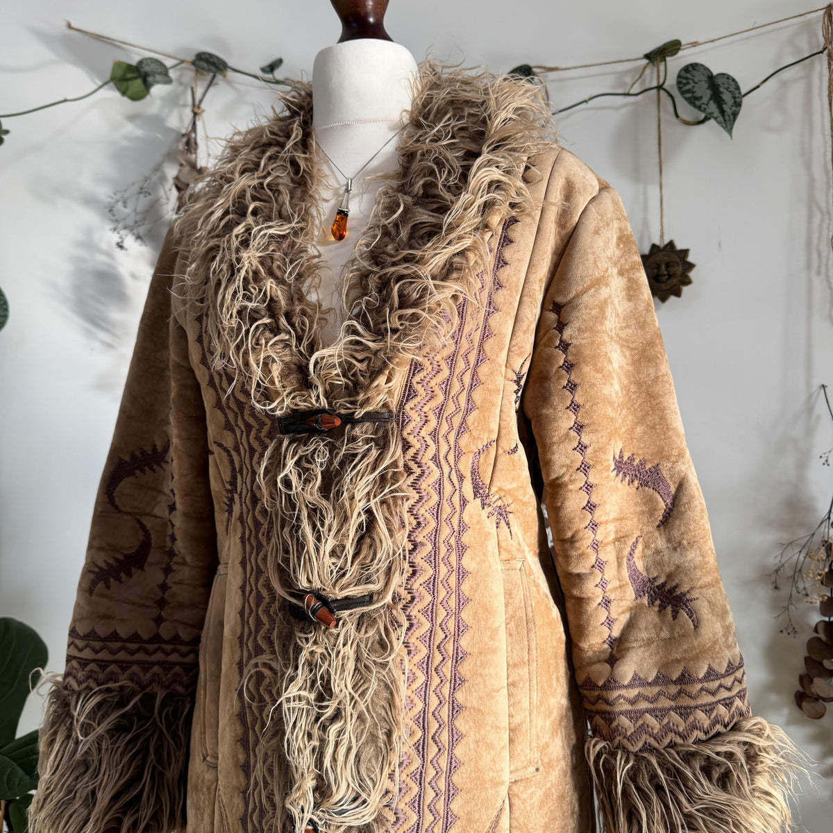 Afghan coat - size M