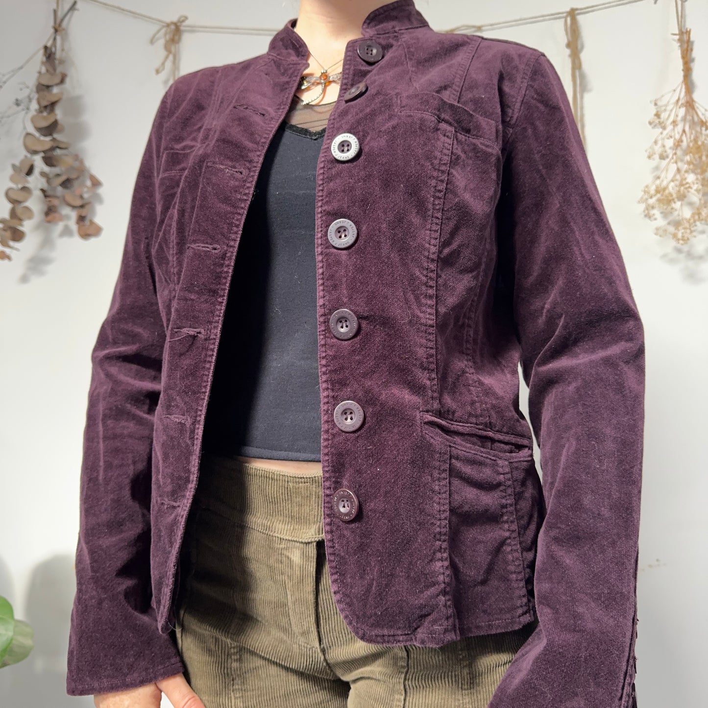 Purple jacket - size M