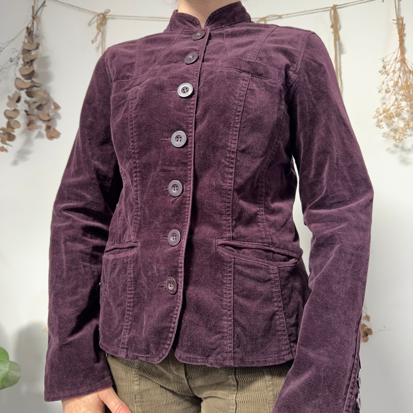 Purple jacket - size M