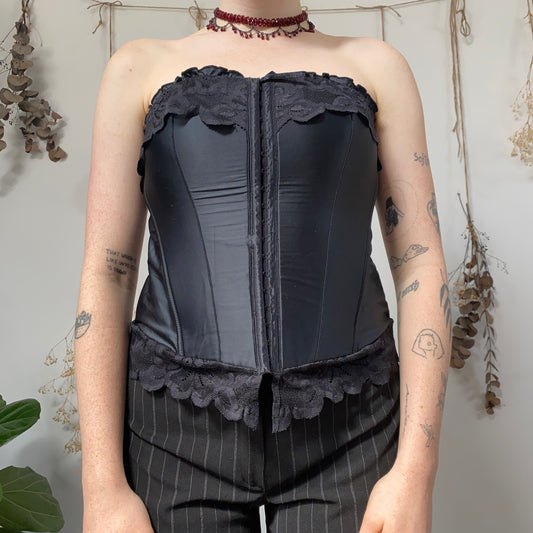 Black corset - size L