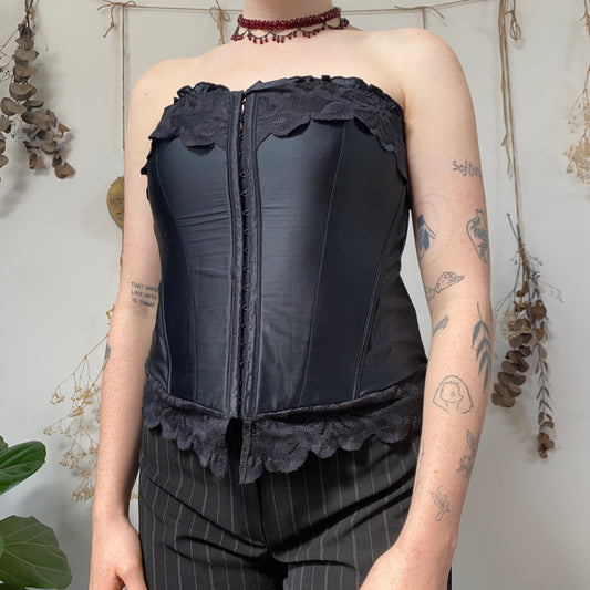 Black corset - size L