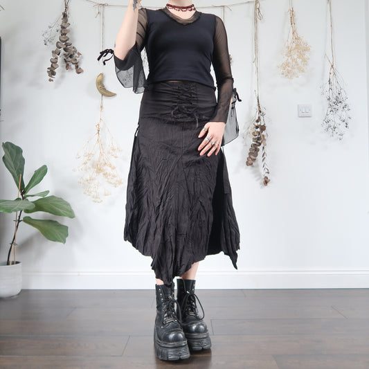 Black gothic skirt - size S/M