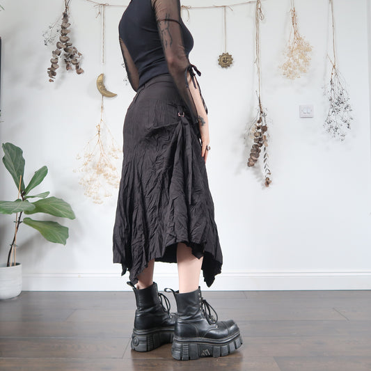 Black gothic skirt - size S/M